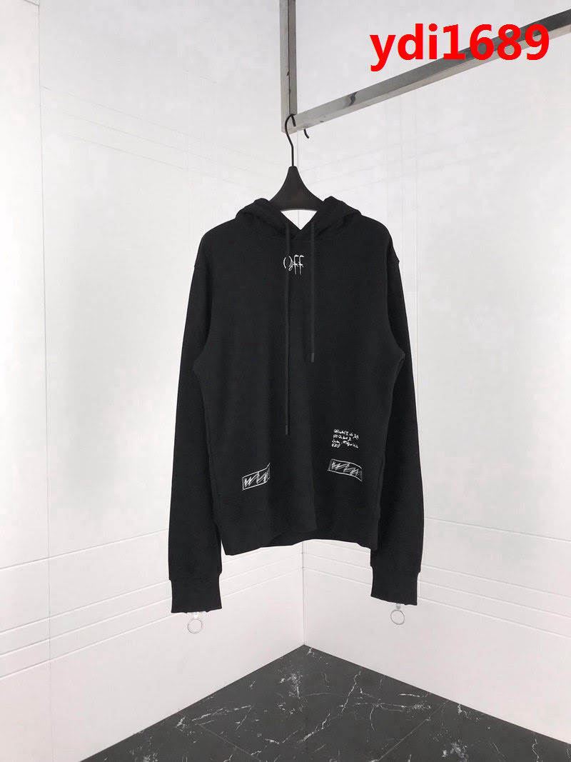 OFF-WHITE 2018SS秋冬系列 經典城市logo 寬鬆版 連帽男款衛衣 ydi1689