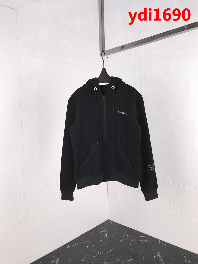 MONCLER蒙口 x 藤原浩 18FW秋冬新款 後背藤原浩閃電標誌 加絨加厚外套 情侶款 ydi1690