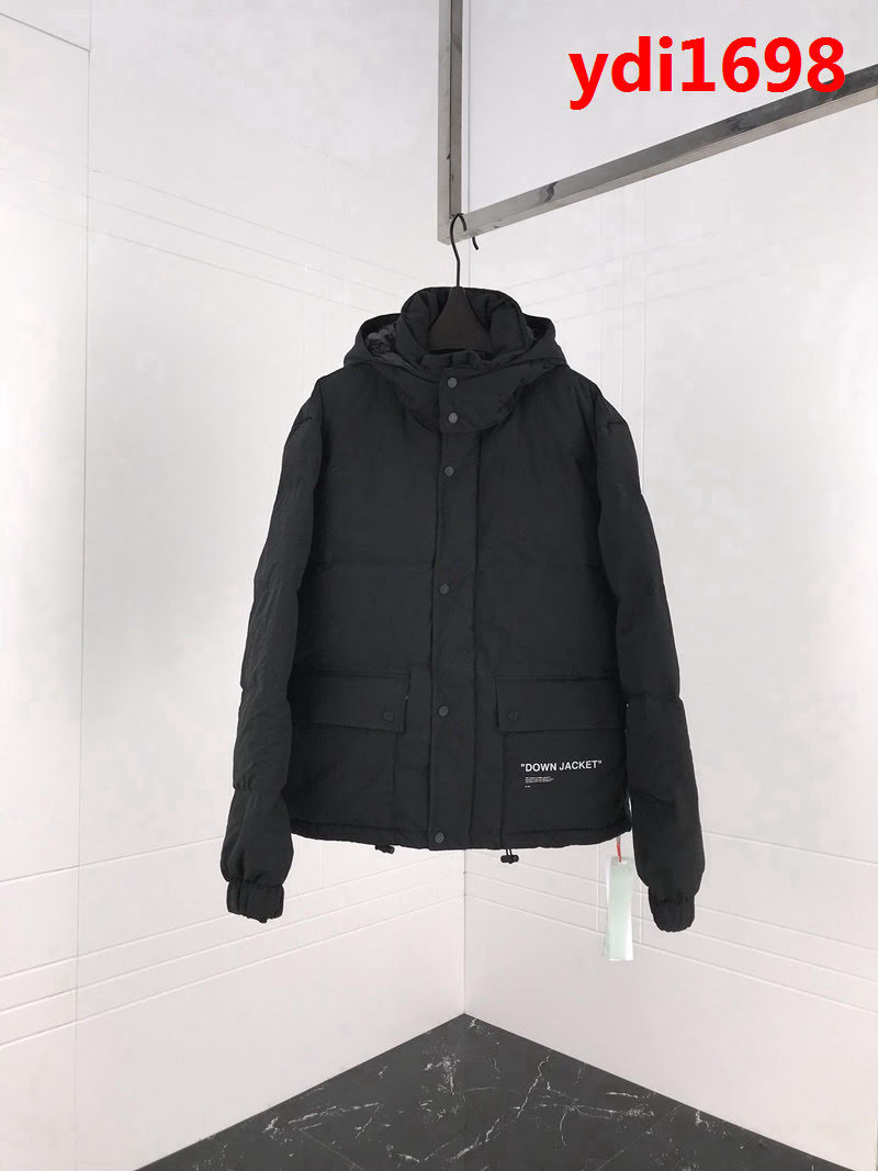 OFF-WHITE 迷彩河豚印花 時尚迷彩羽絨 男款夾克  ydi1698