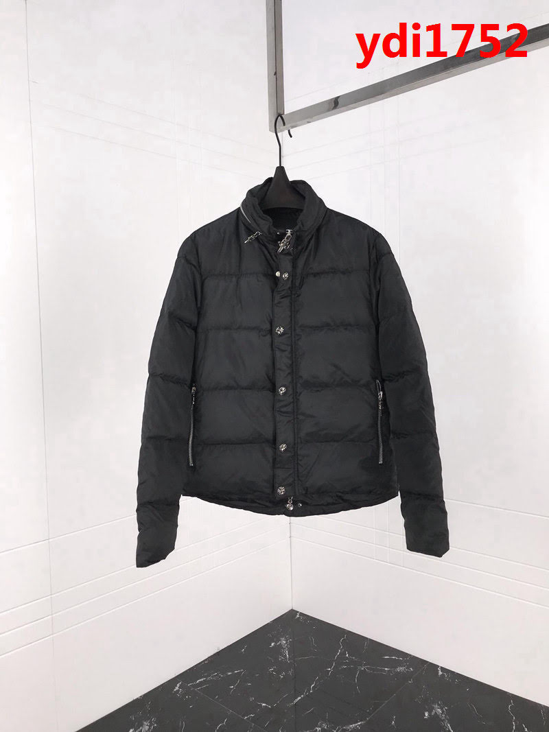 Chrome hearts 克羅心 18秋冬新款 帶隱形帽 輕便保暖 男款棉服 ydi1752