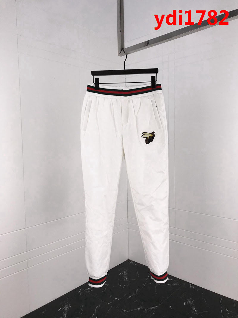 GUCCI古馳 18秋冬新款 小蜜蜂繡花 保暖舒適 男款套裝 ydi1782
