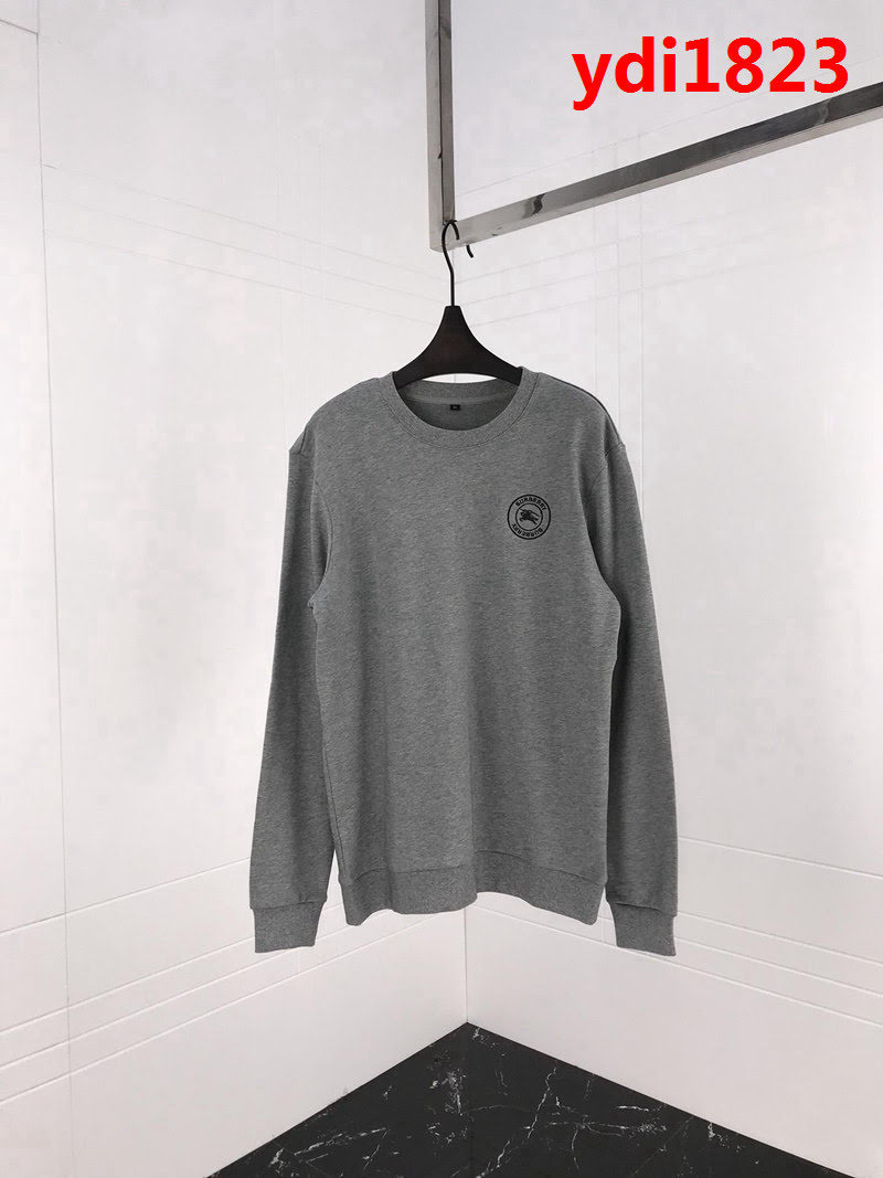 BURBERRY巴寶莉 18ss秋冬新款 小標騎士刺繡 男生純棉毛圈衛衣 簡單百搭款 ydi1823