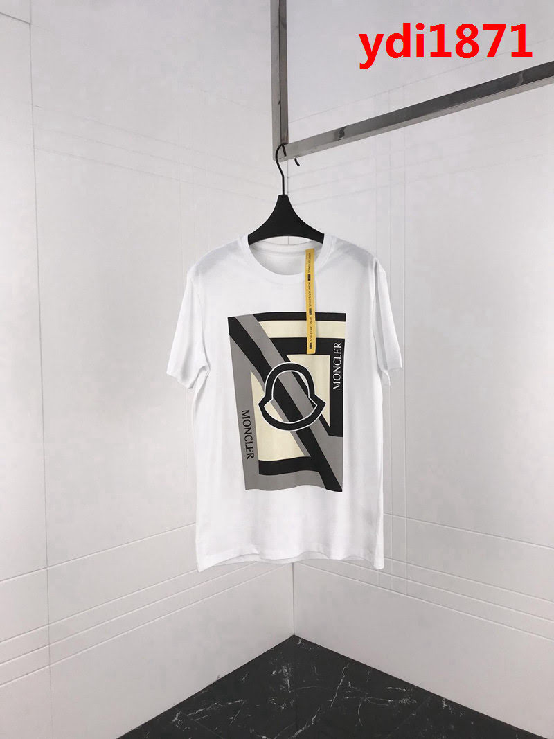 MONCLER蒙口 19ss新款 Craig Green Jacket系列款 白色印花短袖 男女同款 ydi1871