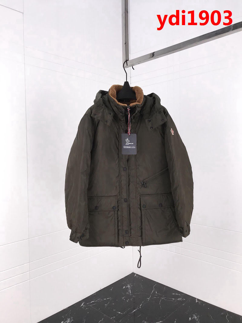 MONCLER蒙口 2018最頂級 中長款 男款羊羔毛領 超保暖防水 冬季羽絨服外套 ydi1903