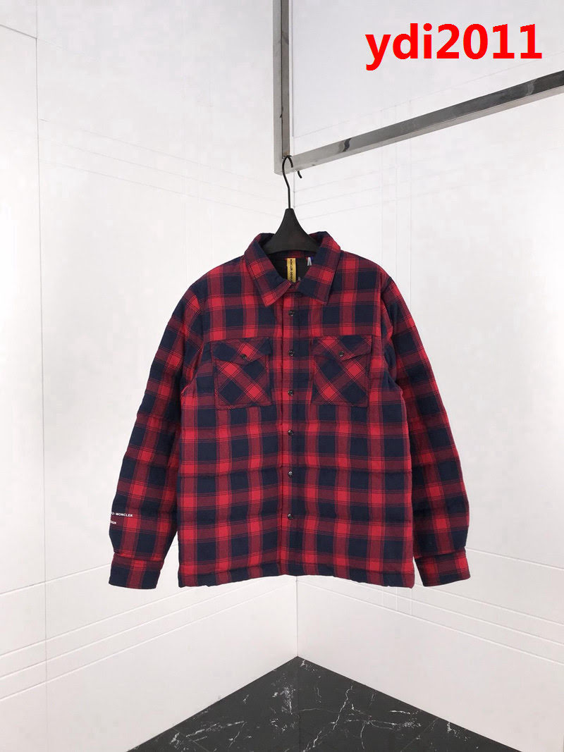 MONCLER蒙口 X 藤原浩聯名合作系列 18秋冬新款 男女同款 格子羽絨服 ydi2011