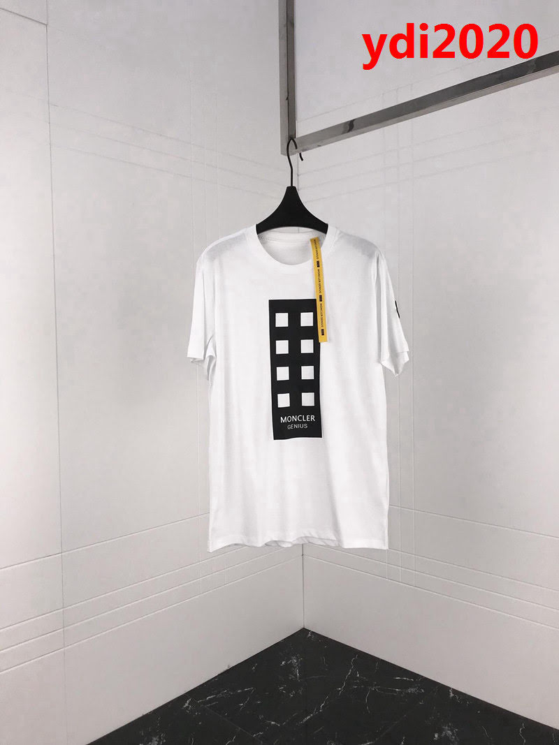 Moncler蒙口藤原浩合作系列 19ss早春新款短袖 數碼直噴印花 定制純棉面料 高版本男女同款 ydi2020
