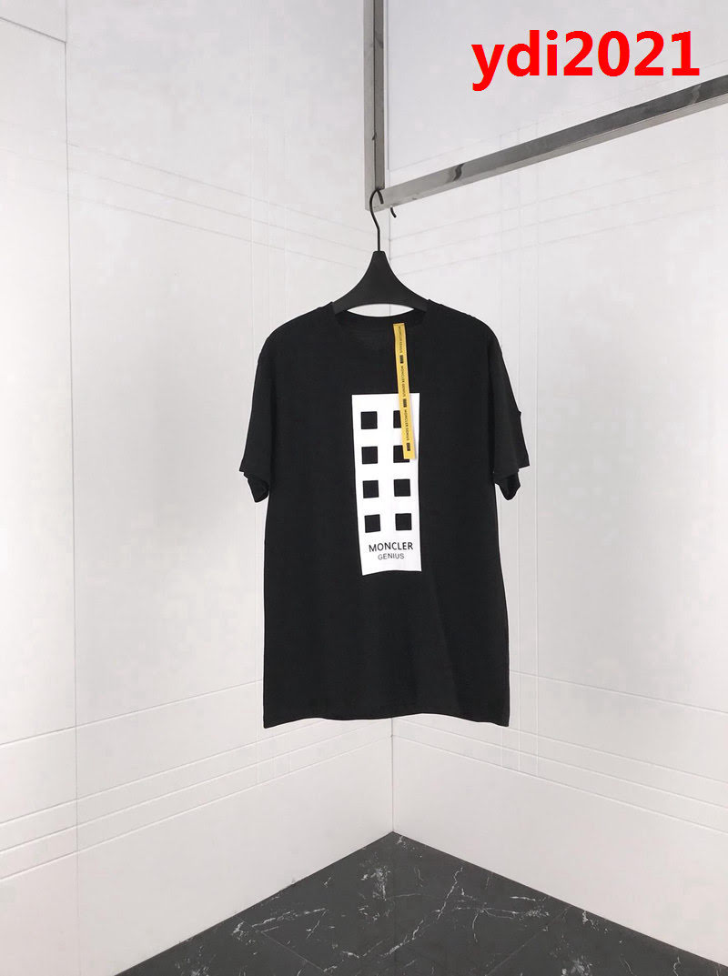 Moncler蒙口藤原浩合作系列 19ss早春新款短袖 數碼直噴印花 定制純棉面料 高版本男女同款 ydi2021
