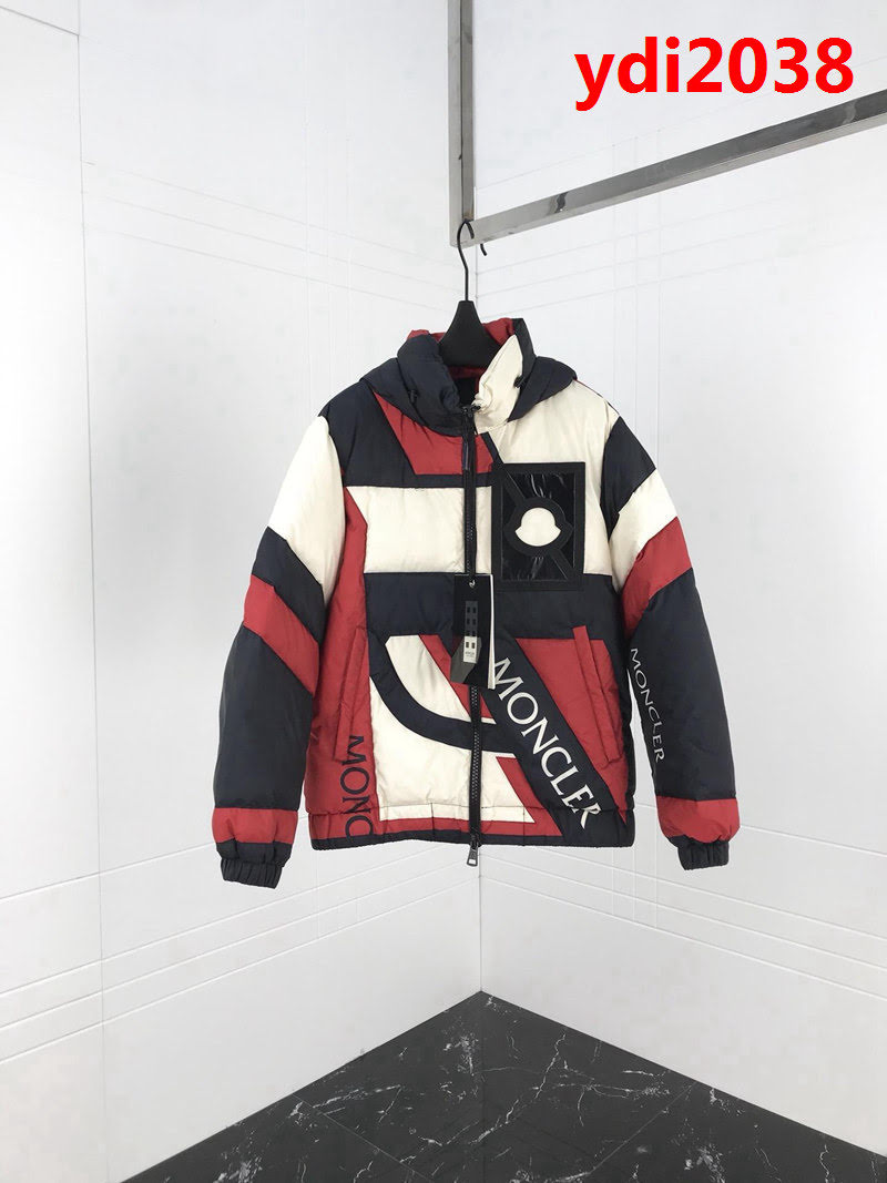 MONCLER蒙口 x Craig Green Jacket限量 經典的立領 撞色拼接 聯名羽絨服 情侶款 ydi2038