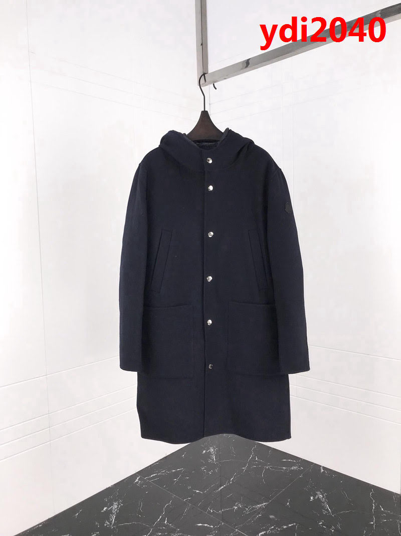 MONCLER蒙口 兩件套 毛呢大衣羽絨 奢華典範 Moncler羽皇可脫卸羽絨羊毛大衣 男女同款 ydi2040