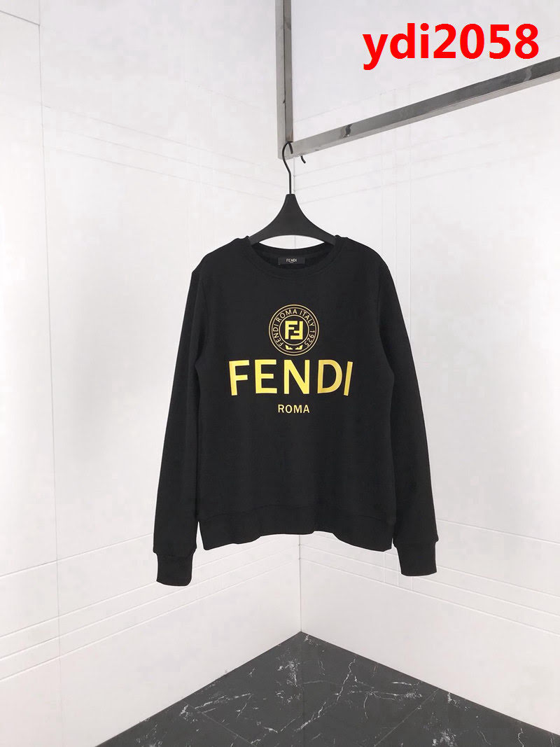 Fendi芬迪 18ss秋冬新款套頭衛衣 定制純棉加絨面料 高版本男女同款 ydi2058