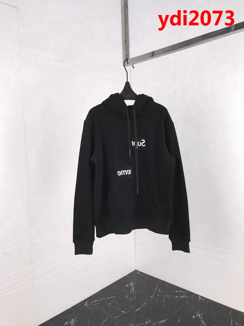 suPreme18ss秋冬新款衛衣 經典品牌LOGO印花 絨厚款 面料選用百分百純棉 高版本情侶款 ydi2073