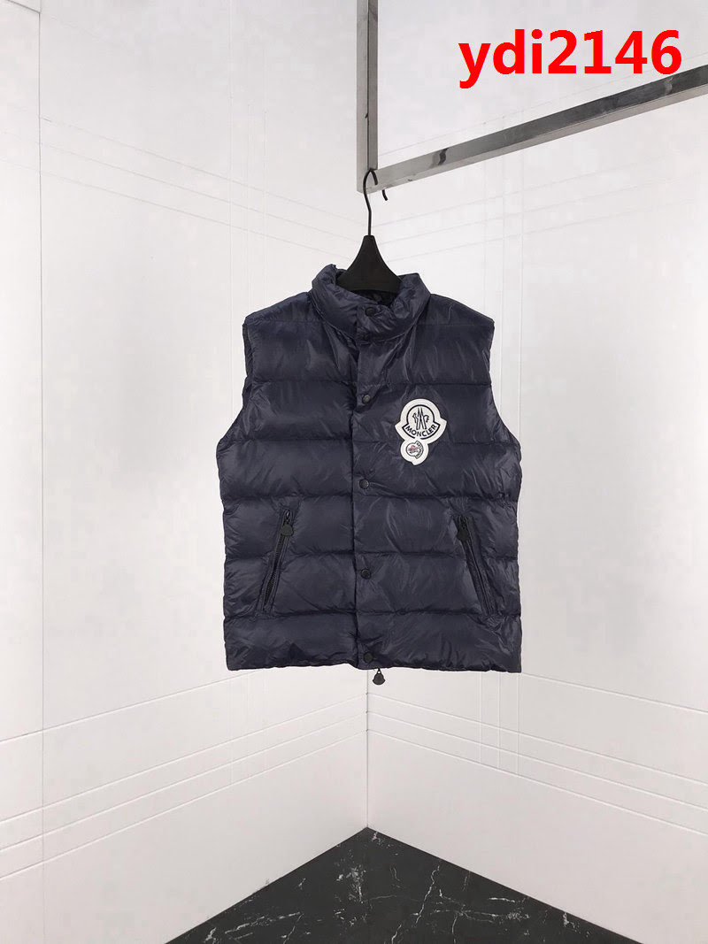 MONCLER蒙口 2018SS秋冬 黑色 羽絨服馬甲 高版本情侶款 ydi2146