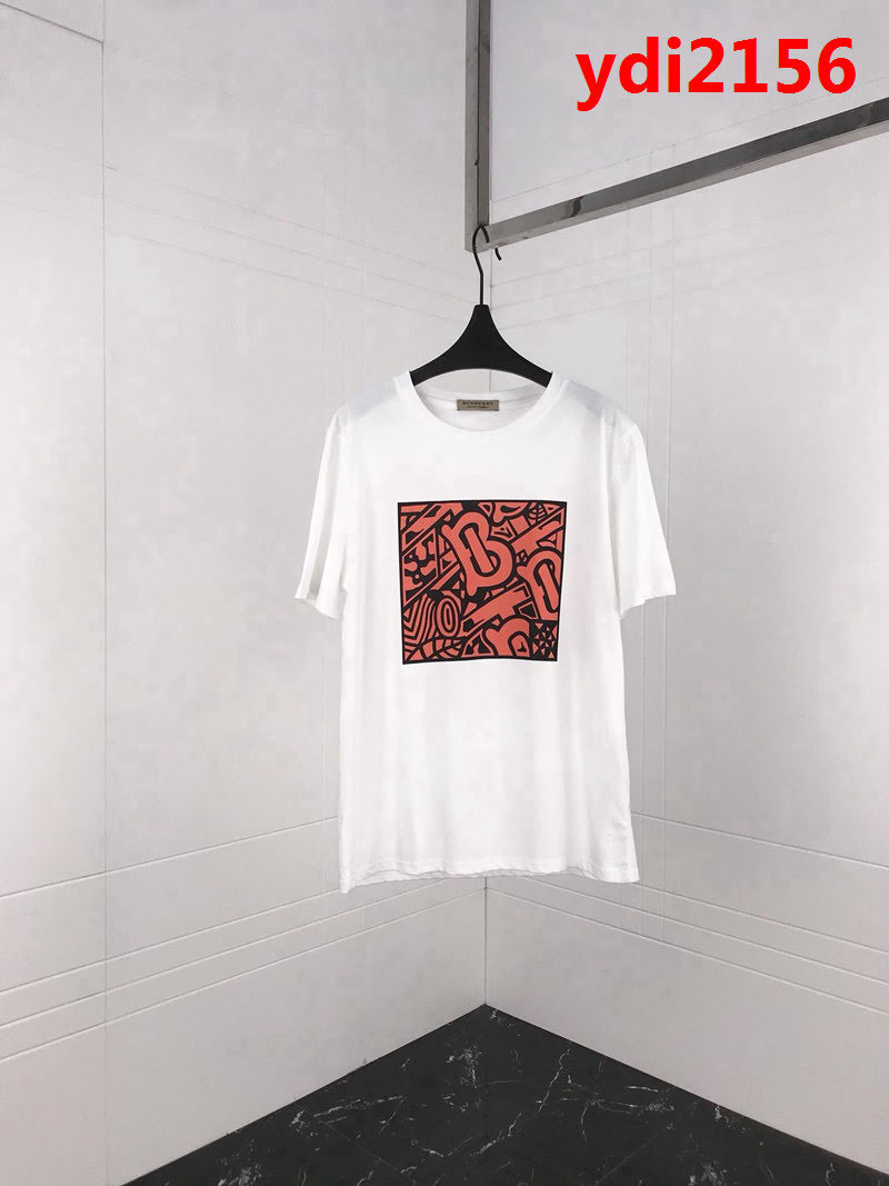 BURBERRY巴寶莉 19早春 最新 BBR x Riccardo 限量專屬TB標識短袖T-shirt絲光棉面料 ydi2156