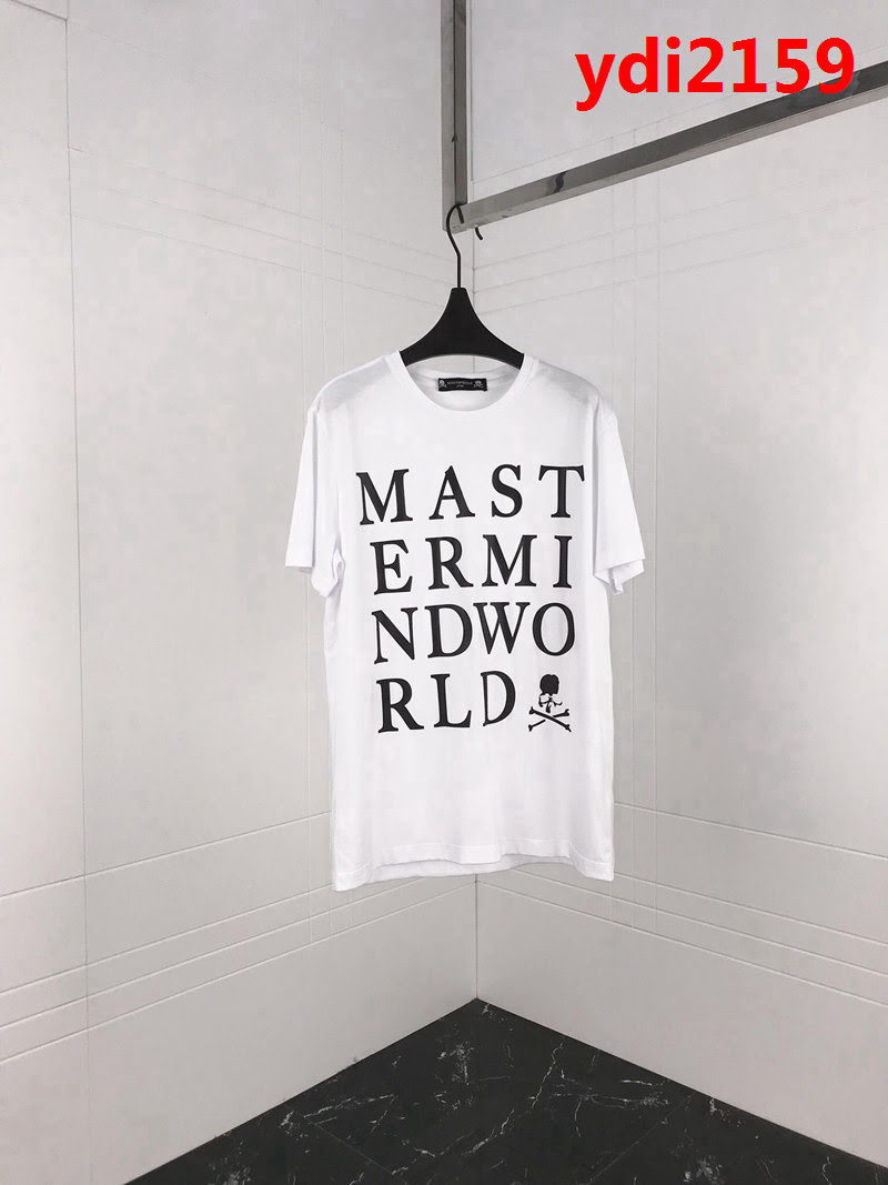 MMJ Ｍastemind world19AW早春新款 英文字母印花骷髏 純棉短袖 男女同款 ydi2159