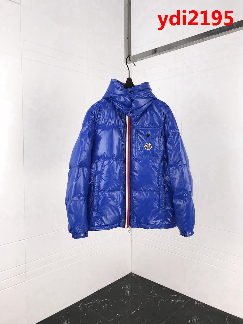 MONCLER蒙口 18SS秋冬新款 原版LOGO五金 織帶雙拉鏈 男款羽絨服 ydi2195