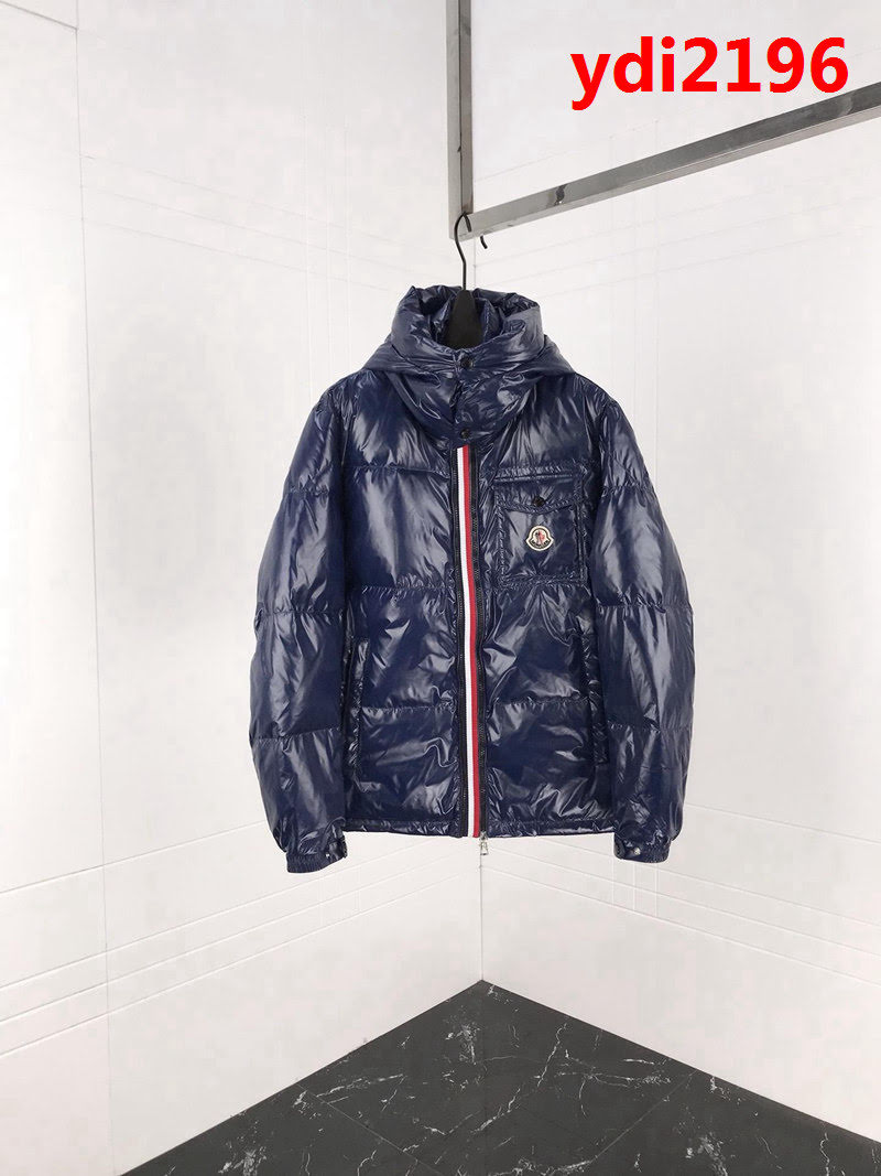 MONCLER蒙口 18SS秋冬新款 原版LOGO五金 織帶雙拉鏈 男款羽絨服 ydi2196
