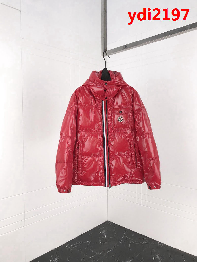 MONCLER蒙口 18SS秋冬新款 原版LOGO五金 織帶雙拉鏈 男款羽絨服 ydi2197