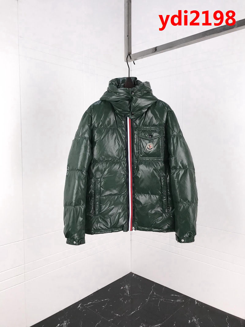 MONCLER蒙口 18SS秋冬新款 原版LOGO五金 織帶雙拉鏈 男款羽絨服 ydi2198