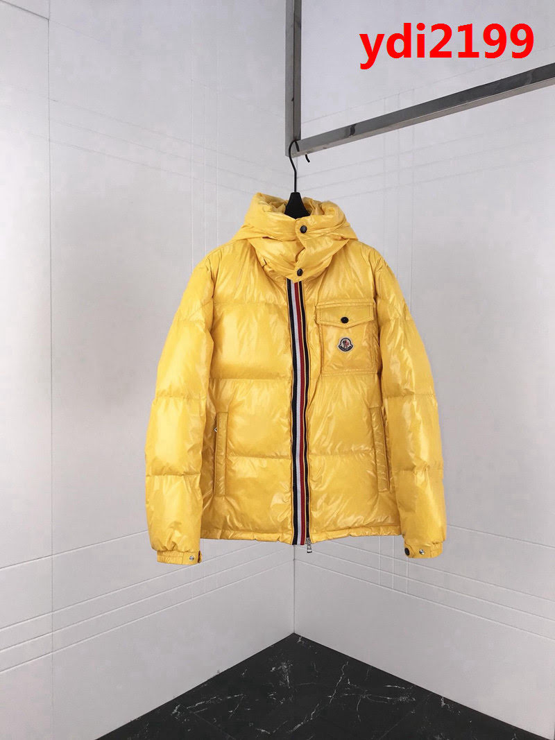 MONCLER蒙口 18SS秋冬新款 原版LOGO五金 織帶雙拉鏈 男款羽絨服 ydi2199