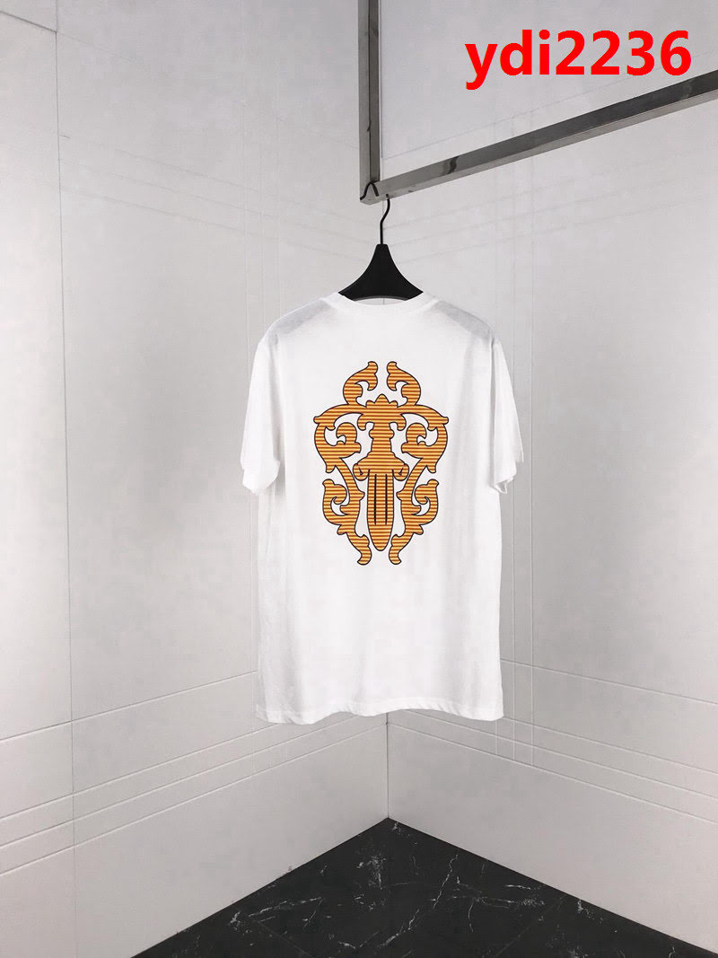 Chrome Hearts克羅心 19ss早春新款短袖 背後大寶劍印花 定制原版面料 男女同款 ydi2236