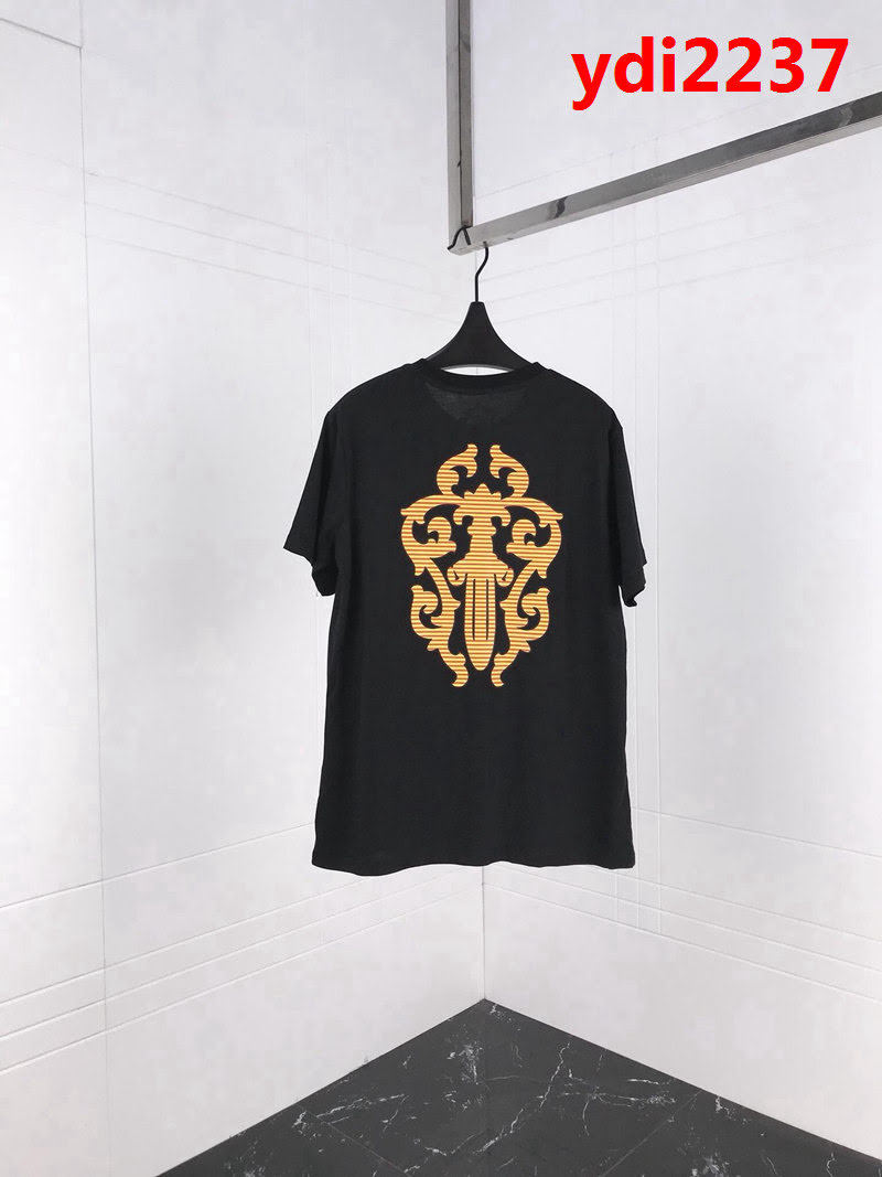 Chrome Hearts克羅心 19ss早春新款短袖 背後大寶劍印花 定制原版面料 男女同款 ydi2237
