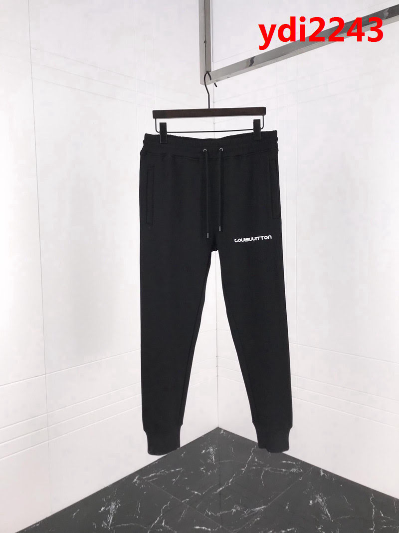 LV路易威登 18SS 秋冬新款 字母印花 舒適保暖 男款休閒衛褲 ydi2243