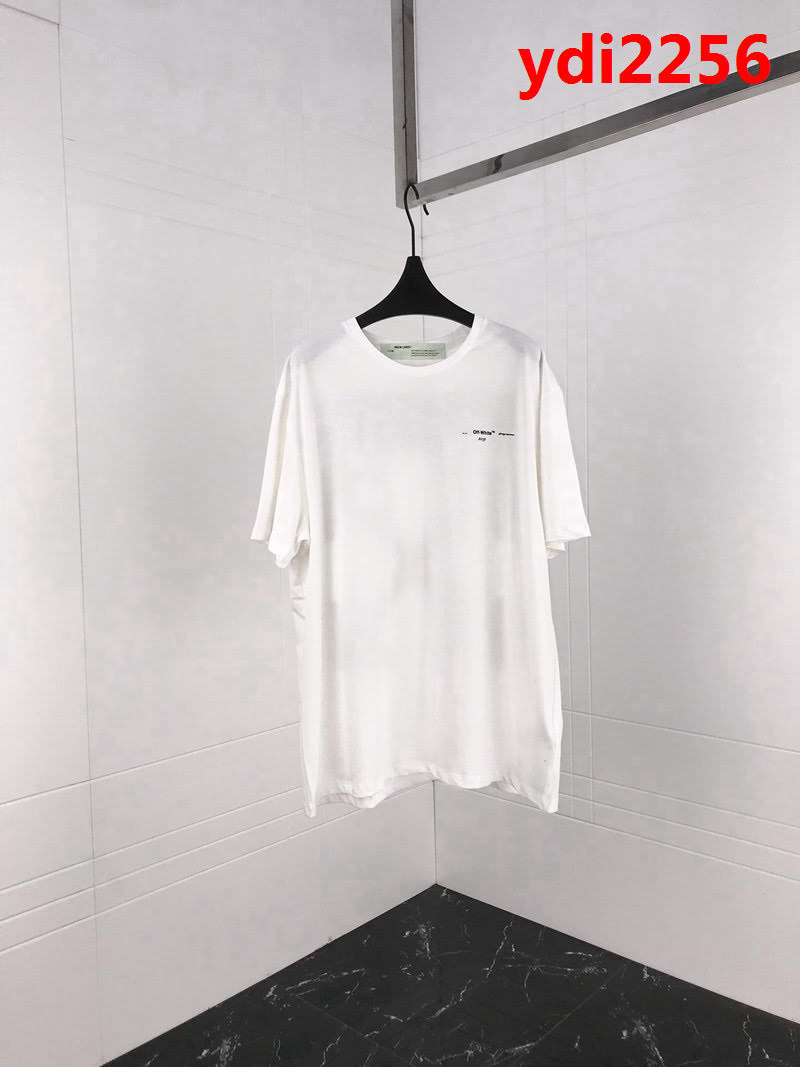 OFF-White19ss早春 油畫箭頭 白色短袖T-shirt 新季新元素油畫圖案 康麗數碼直噴印花 高品質 男女同款 ydi2256