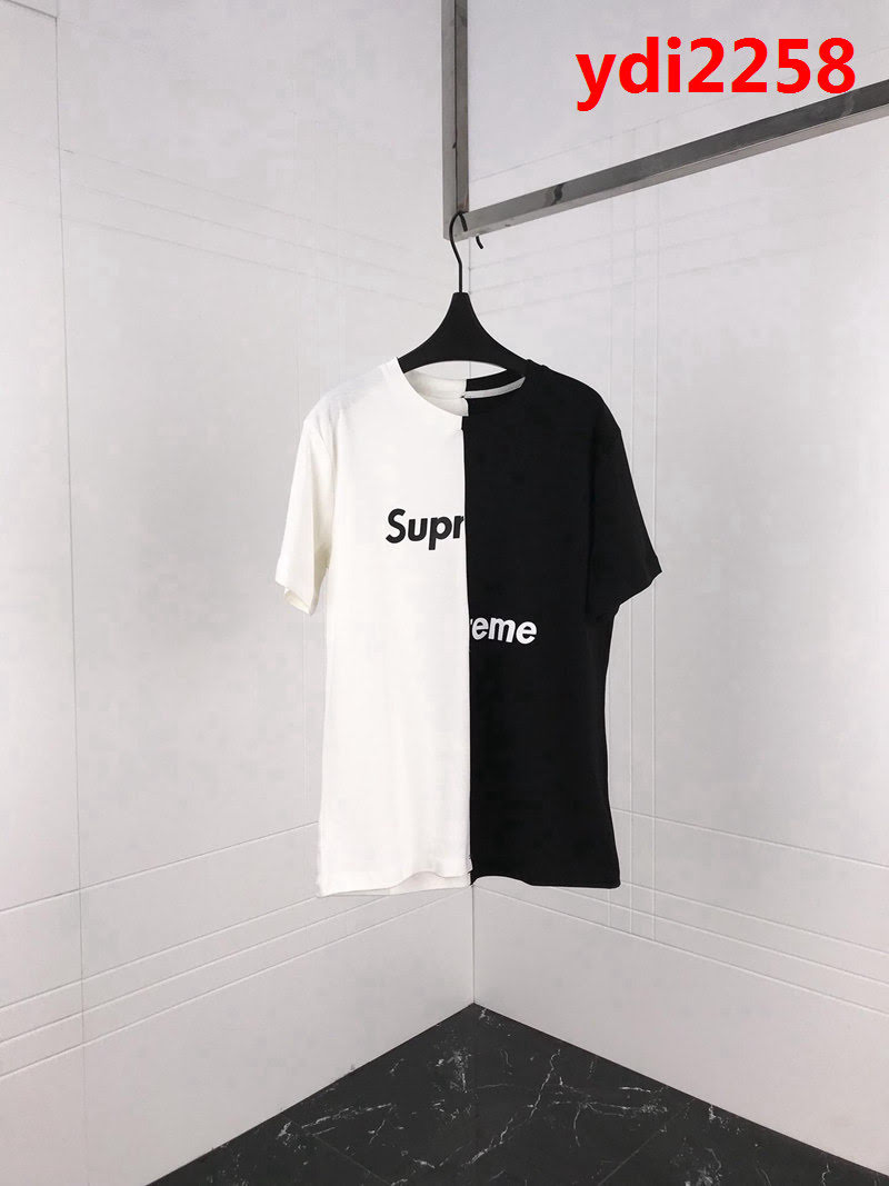 SUPREME X CDG19早春 聯名Box Logo 拆解拼接短袖T-shirt INS超火 ydi2258