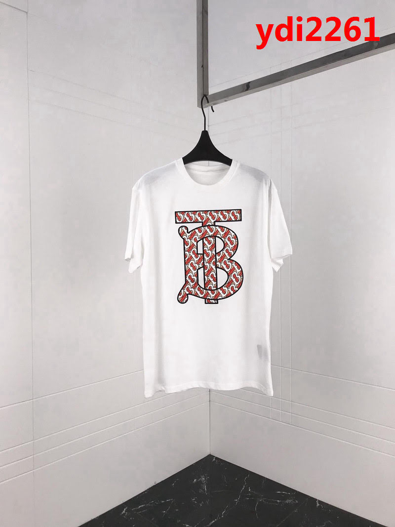BURBERRY巴寶莉 19早春新款 大字母“TB”貼布刺繡標識 純棉面料 高版本情侶款 ydi2261
