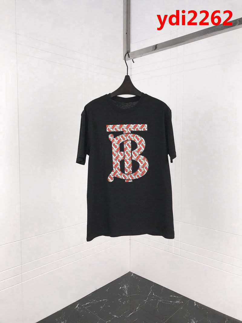 BURBERRY巴寶莉 19早春新款 大字母“TB”貼布刺繡標識 純棉面料 高版本情侶款 ydi2262
