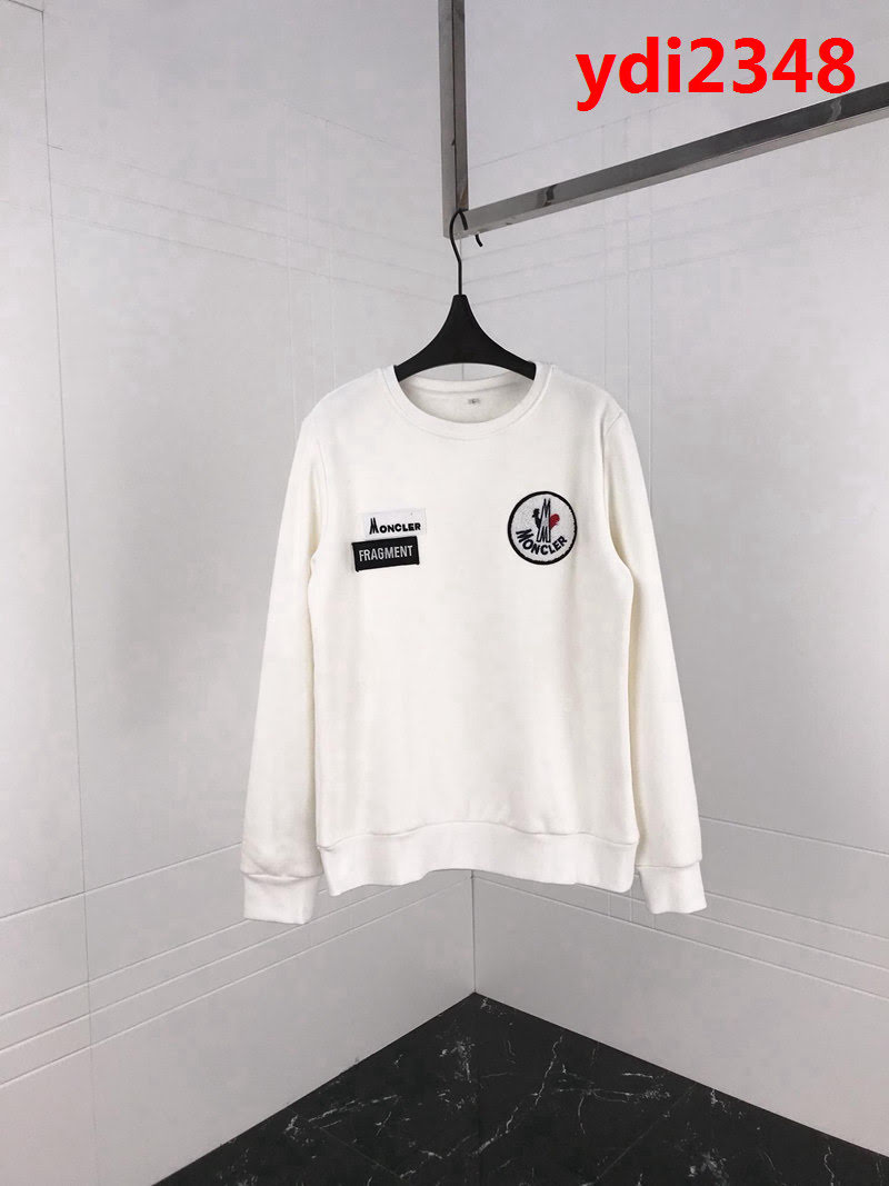 Moncler蒙口 18ss秋冬新款 純棉加絨 套頭衛衣 藤原浩合作系列 高版本男女同款 ydi2348