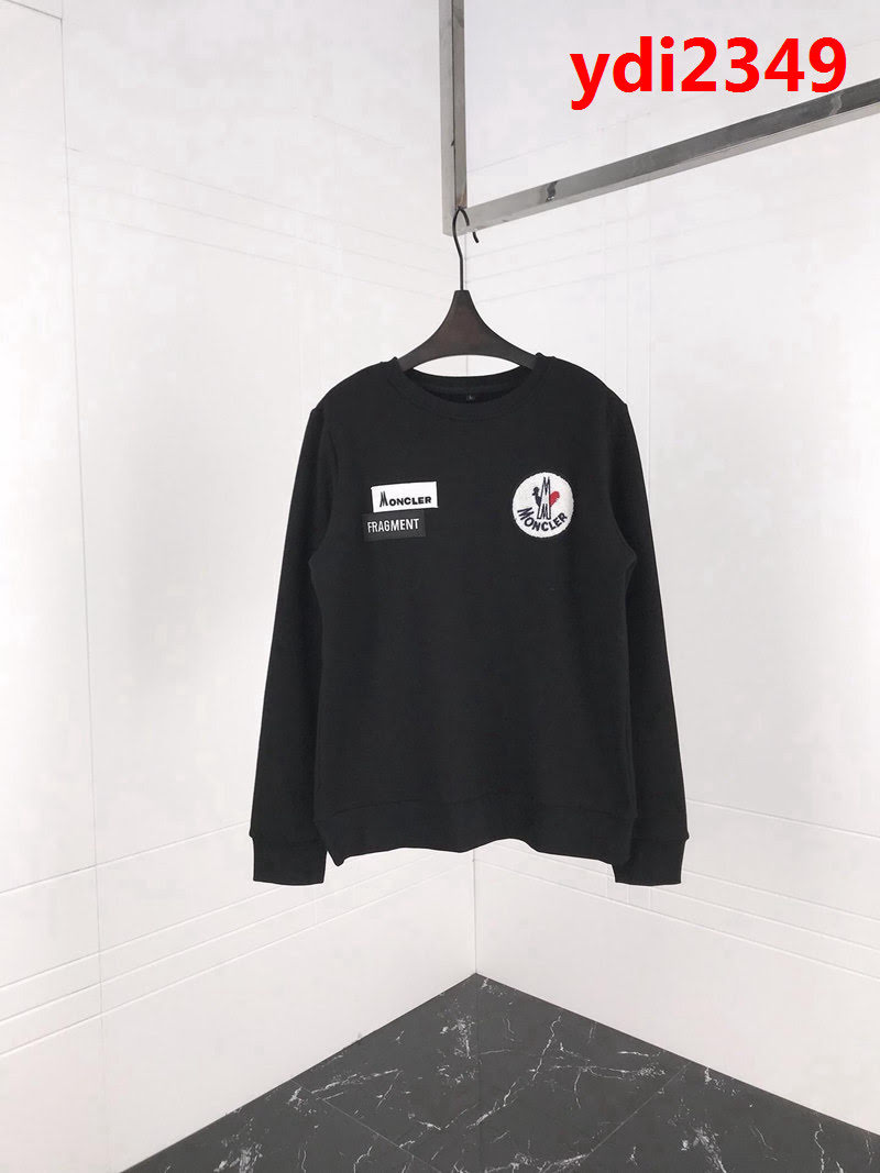 Moncler蒙口 18ss秋冬新款 純棉加絨 套頭衛衣 藤原浩合作系列 高版本男女同款 ydi2349