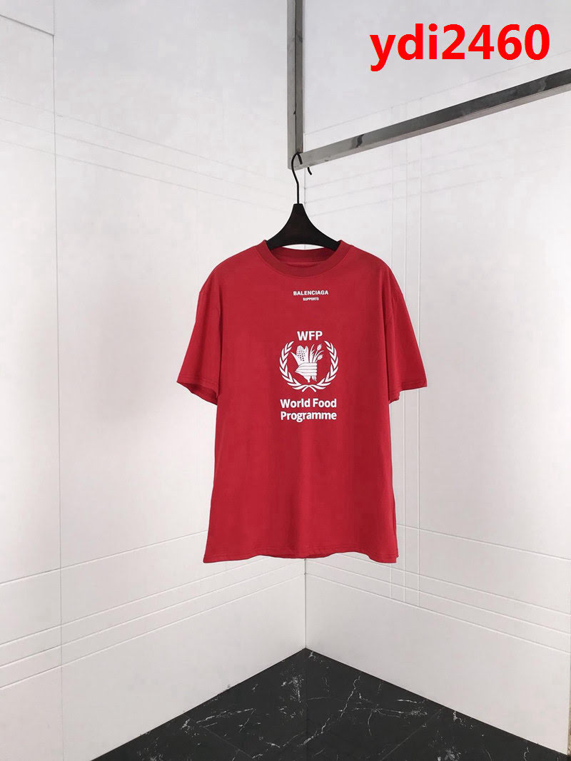 BALENCIAGA巴黎世家 世界糧食計畫署T恤 原版定制發泡印花技術 定制原版面料 情侶款 ydi2460