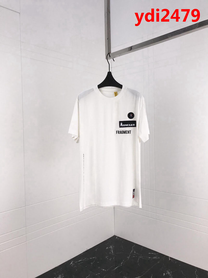 MONCLER蒙口X 藤原浩合作系列 19ss早春新款 定制純棉面料 短袖衣 男女同款 ydi2479