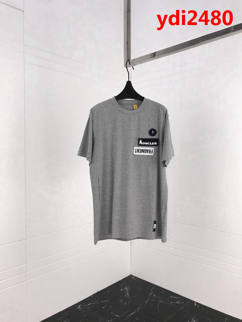 MONCLER蒙口X 藤原浩合作系列 19ss早春新款 定制純棉面料 短袖衣 男女同款 ydi2480