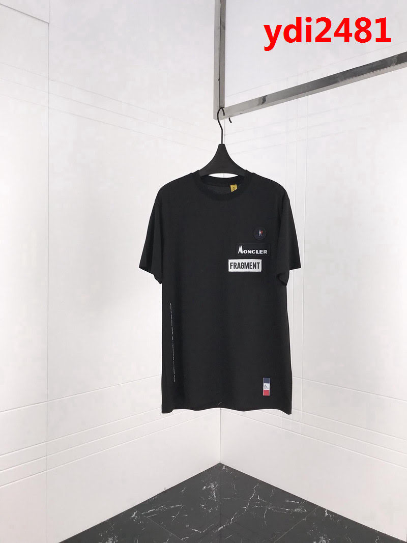 MONCLER蒙口X 藤原浩合作系列 19ss早春新款 定制純棉面料 短袖衣 男女同款 ydi2481
