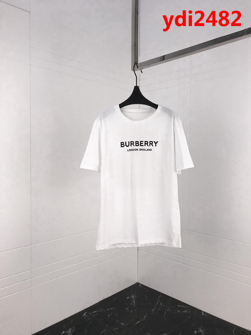 BURBERRY巴寶莉 19早春新款 字母熊圖案 數碼直噴工藝 白色短袖 男女同款 ydi2482