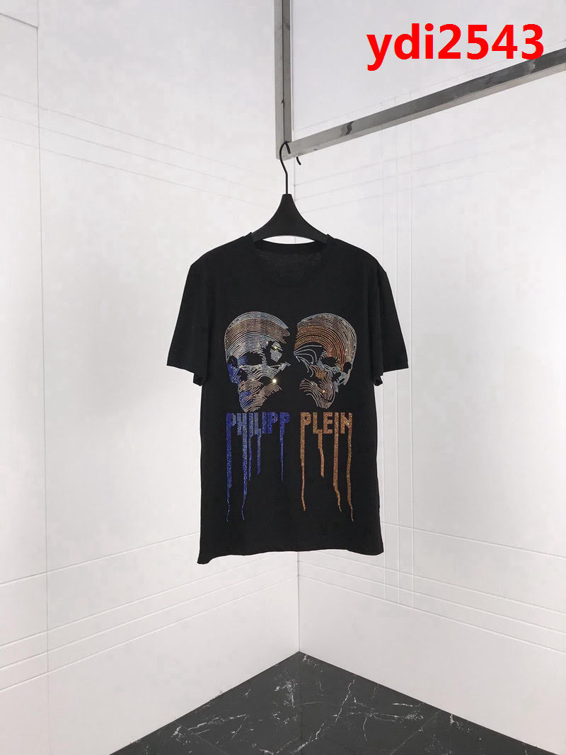 pp 19ss早春 燙鑽短袖 大幅度進口奧鑽燙鑽工藝 定制絲光棉 工藝細節完美 ydi2543