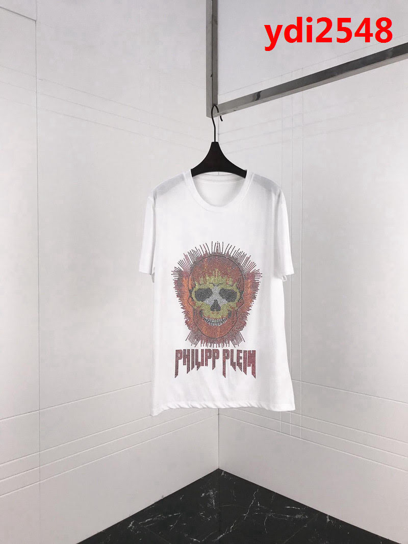 pp 19ss早春 燙鑽短袖 大幅度進口奧鑽燙鑽工藝 定制絲光棉 工藝細節完美 ydi2548
