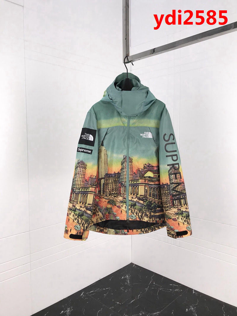 SUPREME一致 YKk拉鏈 左右兩邊袖子為橢圓形 拉鏈頭 ydi2585