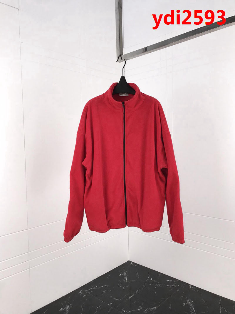 BALENCIAGA巴黎世家 19年新款 背後彩虹國旗 遙粒絨布絨面料 OS寬鬆版 夾克外套衫 男女同款 ydi2593