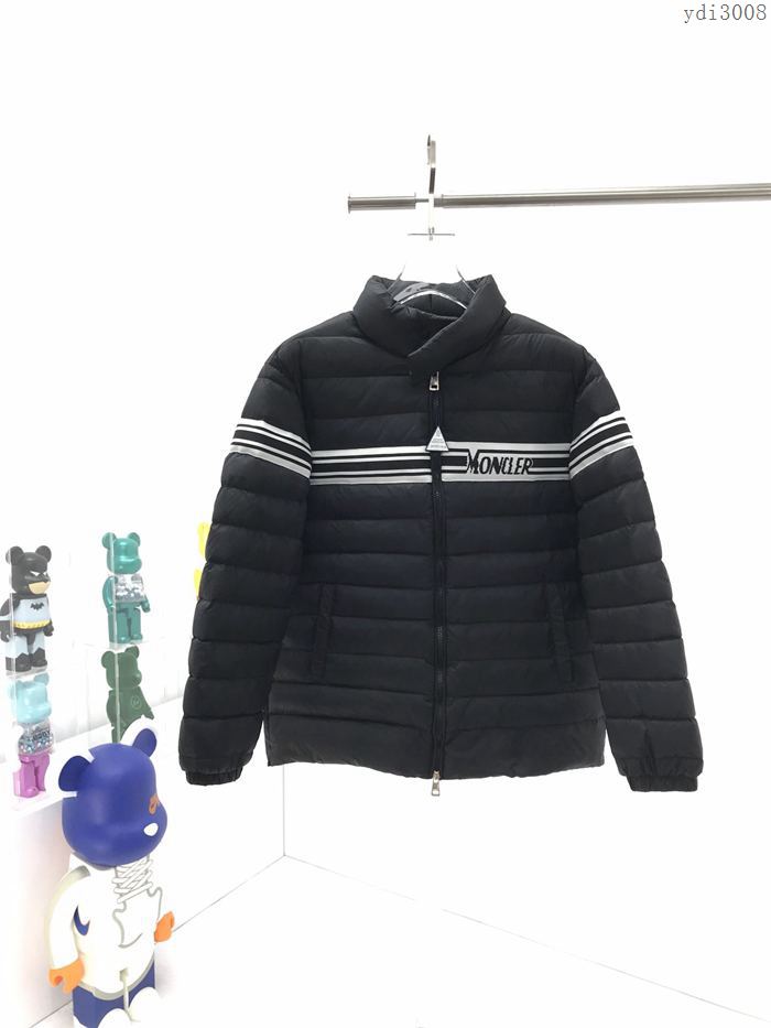 Moncler男裝 蒙口2020新款標誌logo編織帶羽絨服  ydi3008