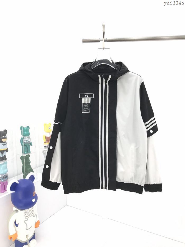 Y-3男裝 山本耀司2020最新限定系列外套 褲腳螺紋收口 男女同款  ydi3045