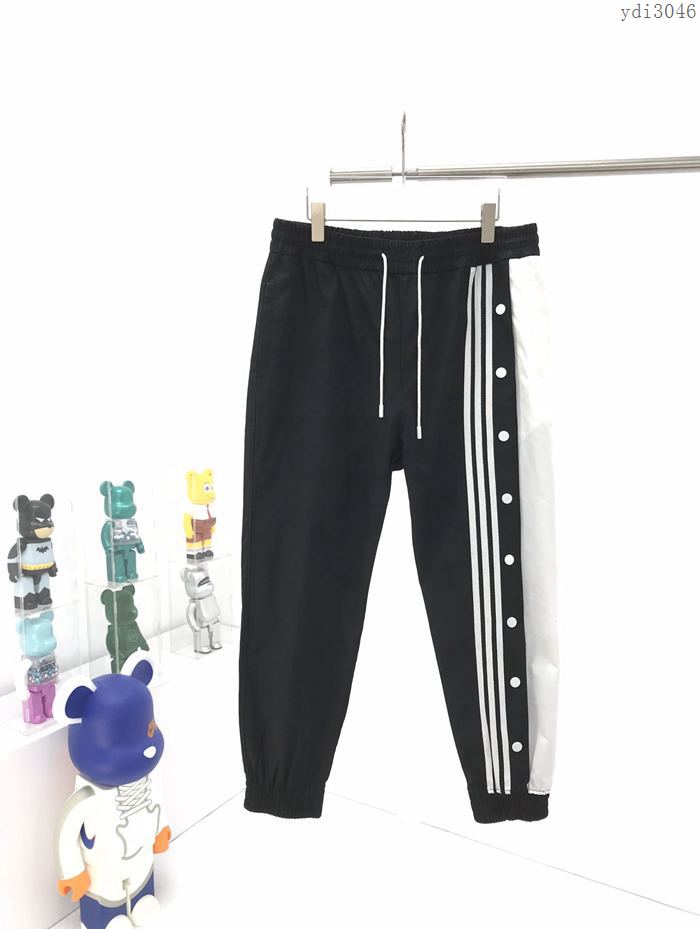 Y-3男裝 山本耀司2020最新限定系列長褲 褲腳螺紋收口 男女同款  ydi3046