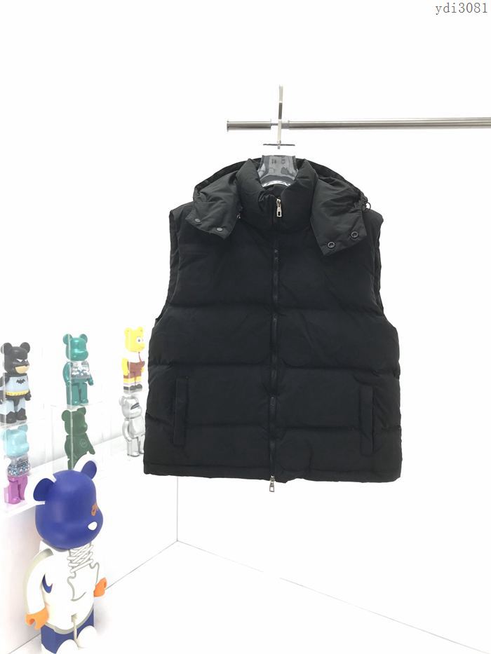 LV男裝 路易威登2020秋冬新款 LV老花紋logo印花羽絨服馬甲  ydi3081