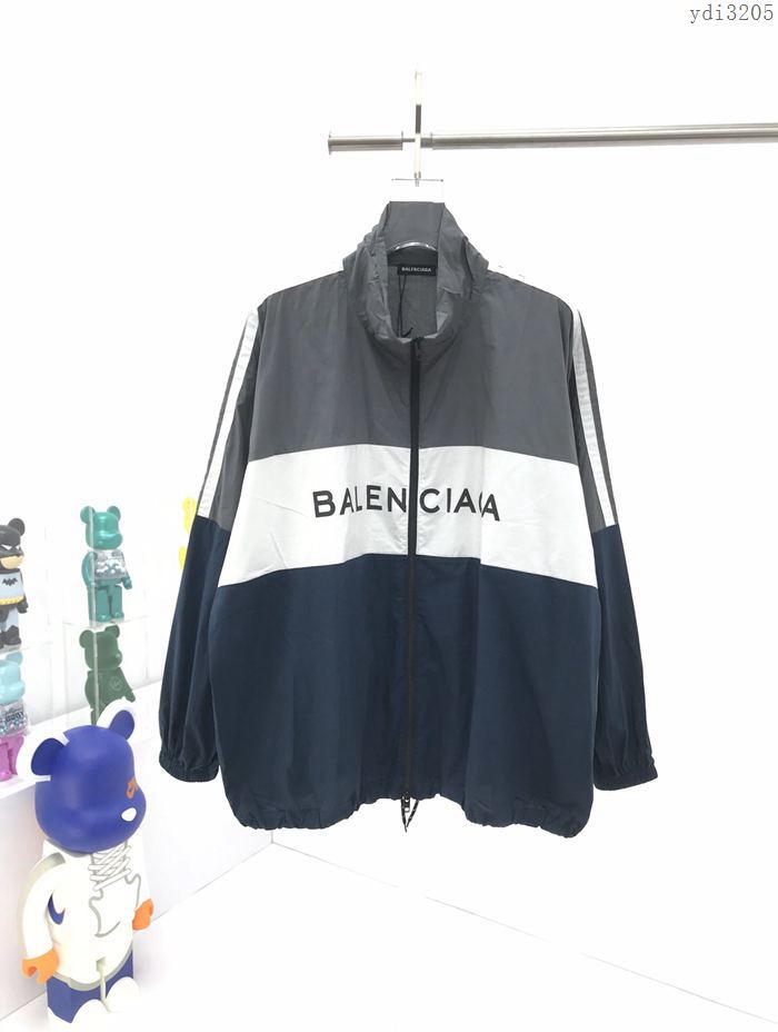 Balenciaga男裝 巴黎世家20年拼接衝鋒衣外套 男女同款 原版OS版型  ydi3205