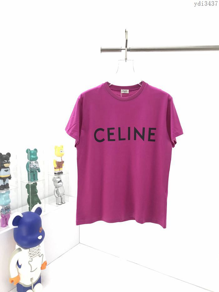 CELINE男裝 賽琳20SS經典印花短袖衣 寬鬆版型 男女同款  ydi3437