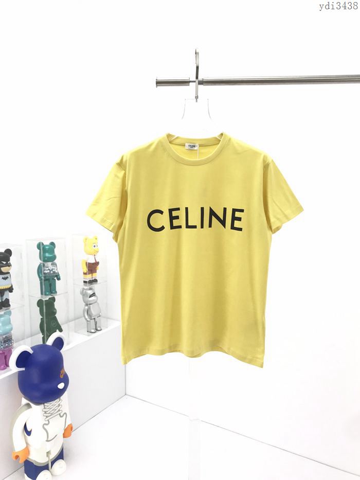 CELINE男裝 賽琳20SS經典印花短袖衣 寬鬆版型 男女同款  ydi3438