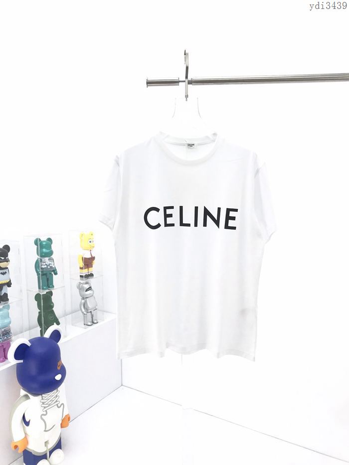 CELINE男裝 賽琳20SS經典印花短袖衣 寬鬆版型 男女同款  ydi3439