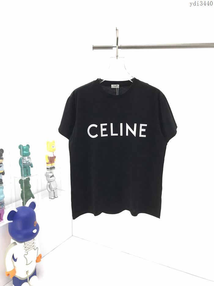 CELINE男裝 賽琳20SS經典印花短袖衣 寬鬆版型 男女同款  ydi3440